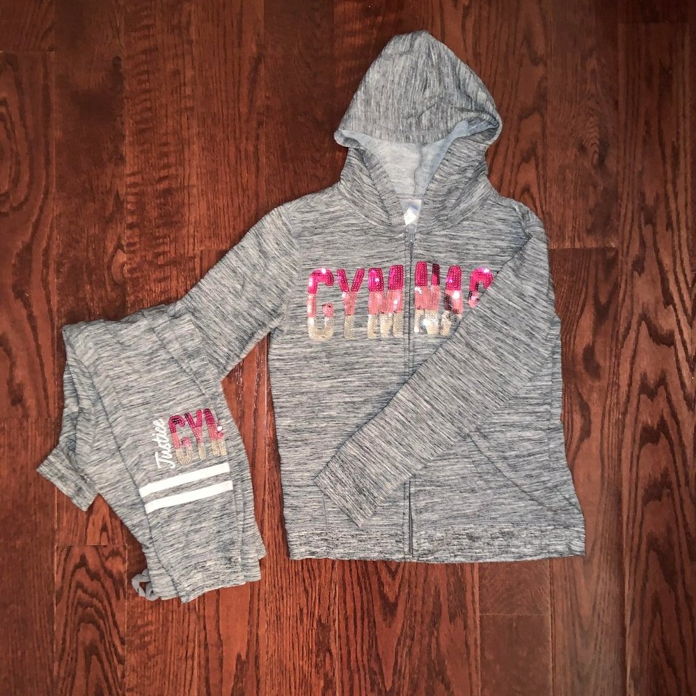 Justice girls sweatsuit set